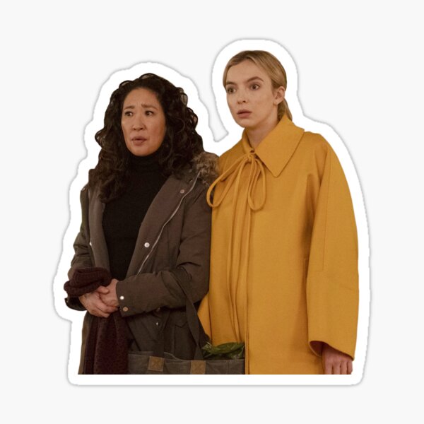 Item preview, Villanelle and Eve Providing Comic Relief Killing Eve  designed and sold by givejihanagun.