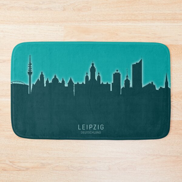 Item preview, Leipzig Germany Skyline designed and sold by ArtPrints.