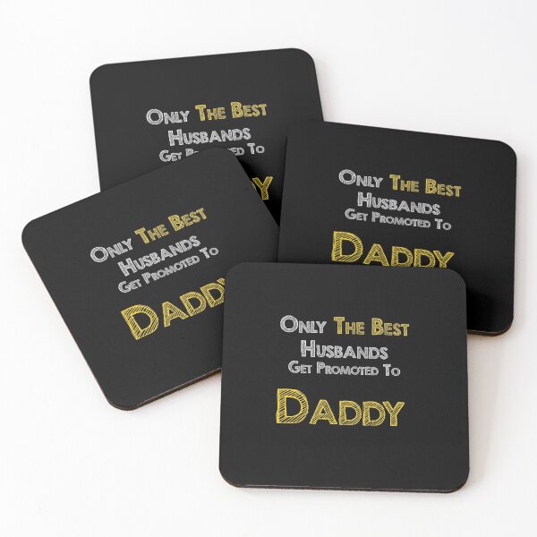 Item preview,  iSalem Only The Best Husbands Get Promoted To Daddy Funny Lover Familly Gift Slim Fit T-Shirt Gift Idea Funny Lover Familly Gift Fit T-Shirt  designed and sold by iSalem.