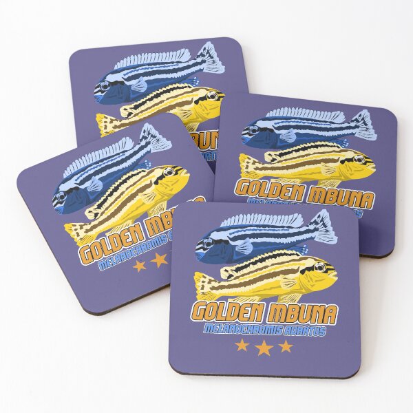 Item preview, Golden Mbuna Cichlid – Melanochromis auratus Aquarium Fish Merch designed and sold by TheAplus.