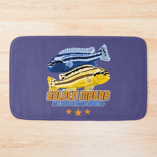 Item preview, Golden Mbuna Cichlid – Melanochromis auratus Aquarium Fish Merch designed and sold by TheAplus.
