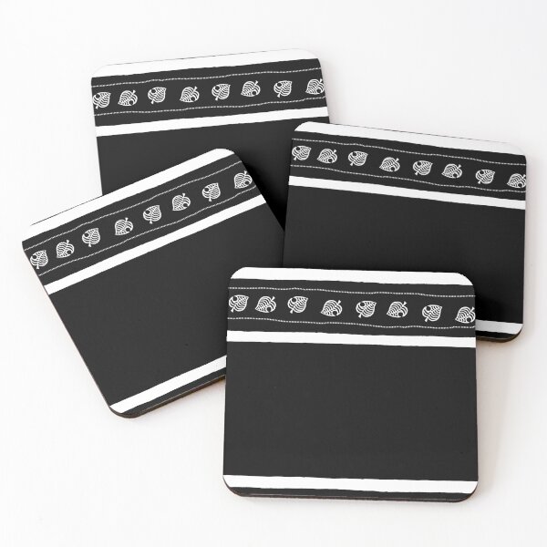Item preview, Black and White Nook Leaf Aloha Logo designed and sold by TheMajesticGoat.