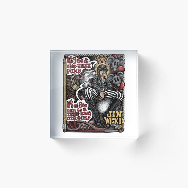 THE ARTIST Acrylic Block