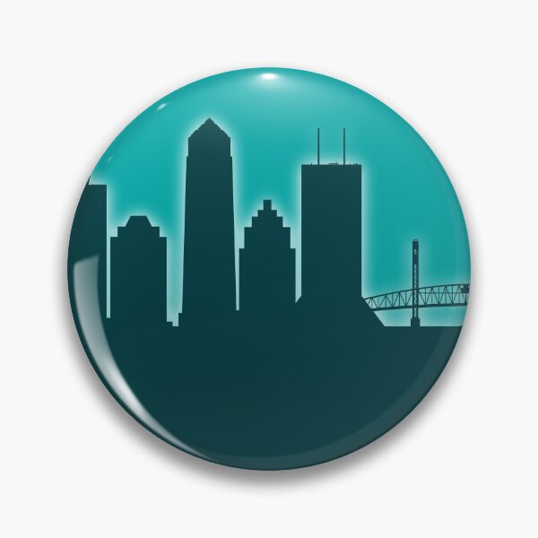 Artikelvorschau, Jacksonville Florida Skyline entworfen und verkauft von ArtPrints.