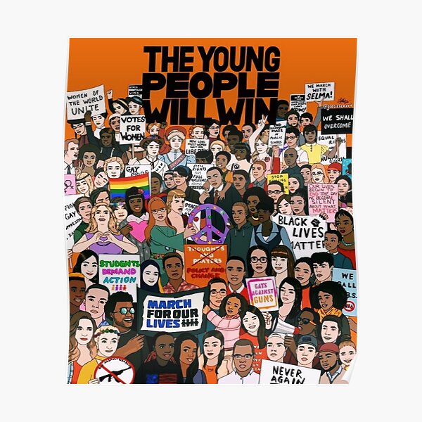 The Young People Will Win Poster
