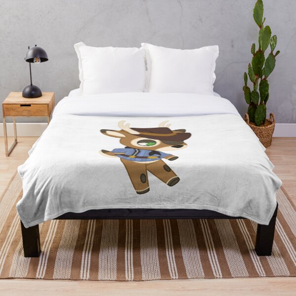 Arthur Morgan - Animal Crossing Throw Blanket