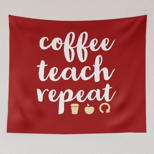 Item preview, Coffee Teach Repeat designed and sold by Dan Brady.