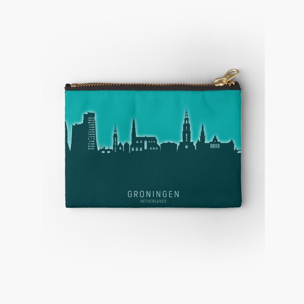 Item preview, Groningen The Netherlands Skyline designed and sold by ArtPrints.