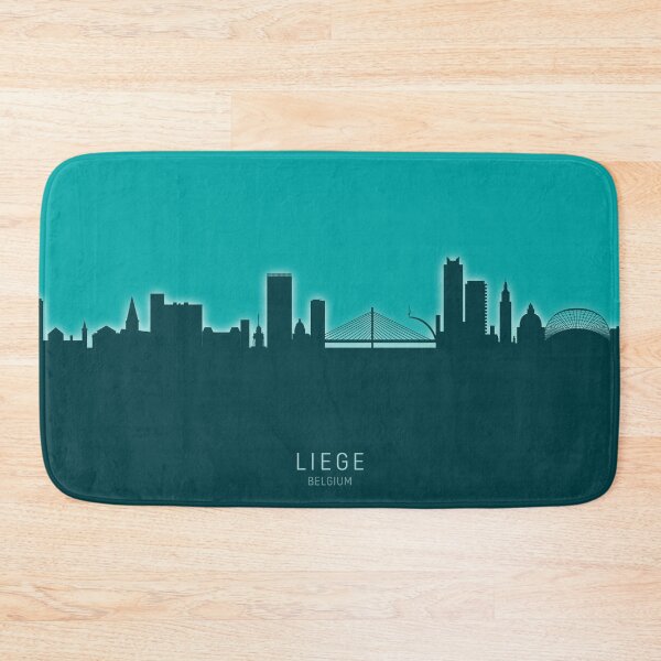 Item preview, Liege Belgium Skyline designed and sold by ArtPrints.