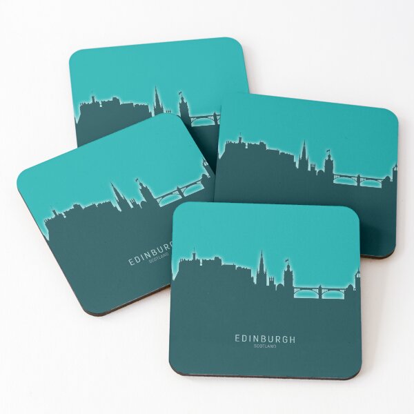 Item preview, Edinburgh Scotland Skyline designed and sold by ArtPrints.