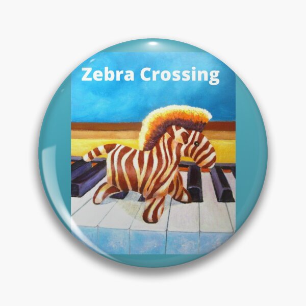 Item preview, Zebra Crossing. Acrylic Artwork designed and sold by Bagsyrose.