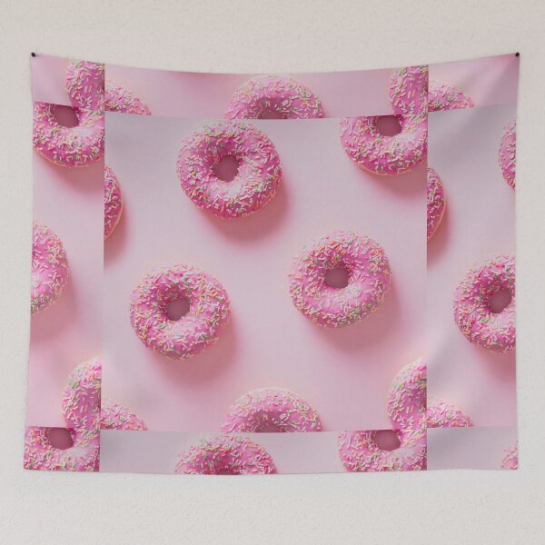 Item preview, Pink Doughnuts  designed and sold by TheWhiteRhyno.