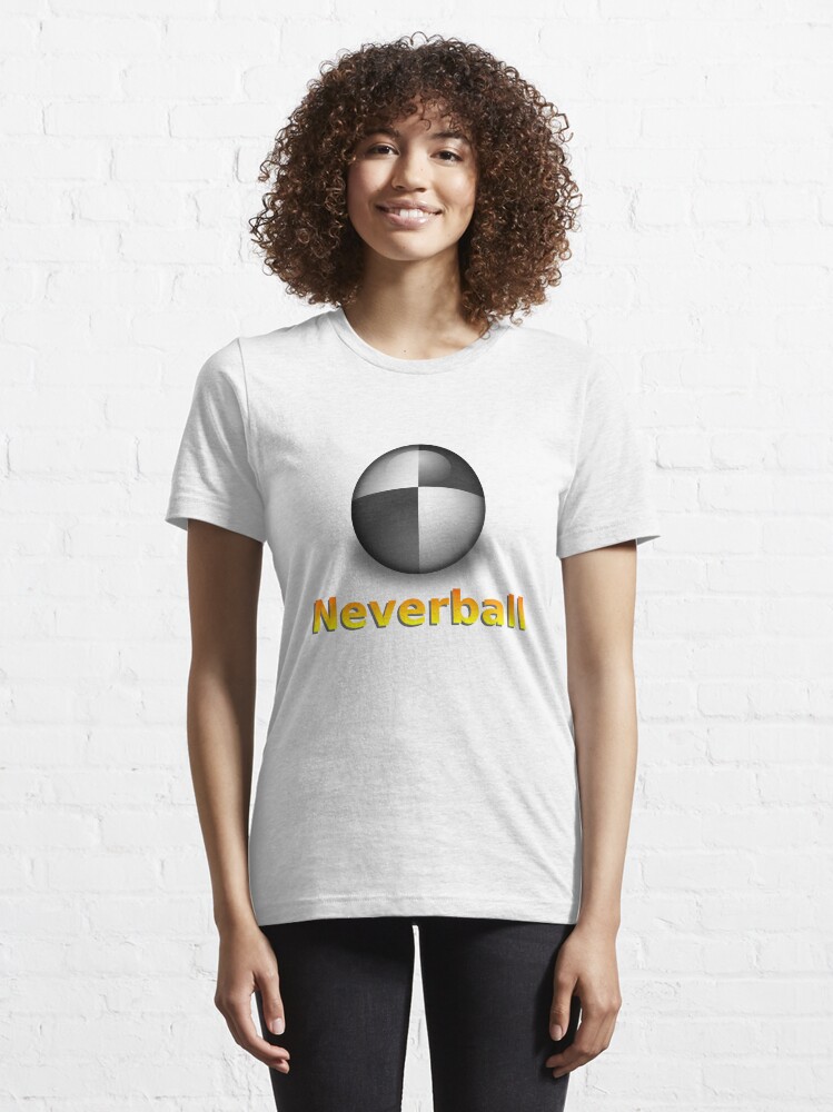 Alternate view of Nevershirt (Transparent Ball) Essential T-Shirt