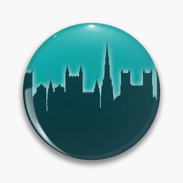 Aperçu de l'œuvre Bristol England Skyline créée et vendue par ArtPrints.