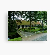 Opposite the water Canvas Print