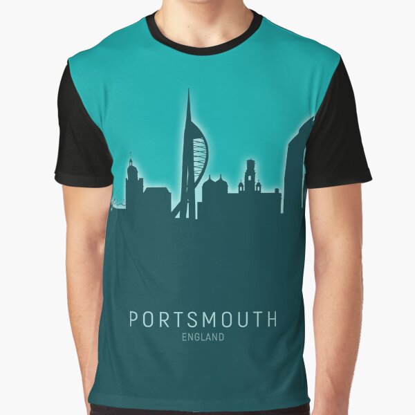 Item preview, Portsmouth England Skyline designed and sold by ArtPrints.