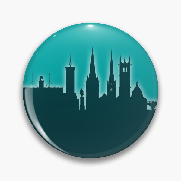 Item preview, Shrewsbury England Skyline designed and sold by ArtPrints.
