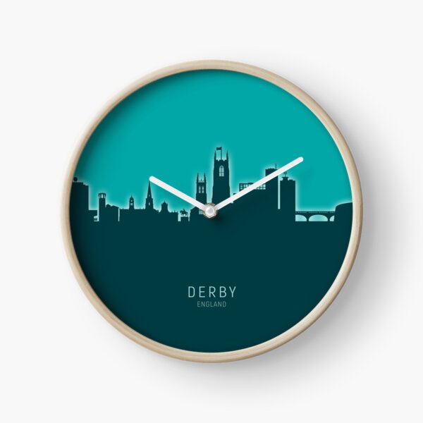 Item preview, Derby England Skyline designed and sold by ArtPrints.