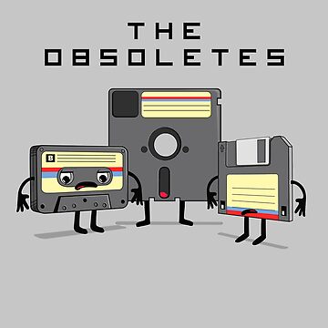 Artwork thumbnail, The Obsoletes (Retro Floppy Disk Cassette Tape) by Feelmeflow