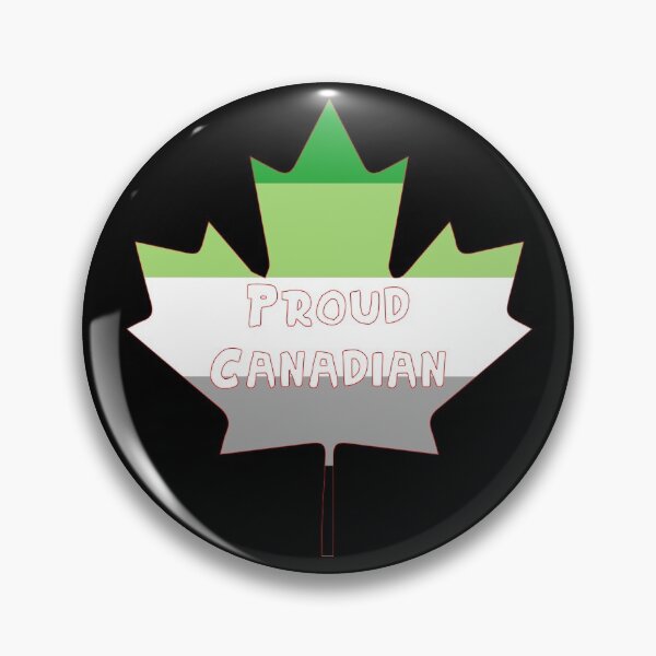 Item preview, Proud Canadian (Aromantic) designed and sold by EmceeFrodis.