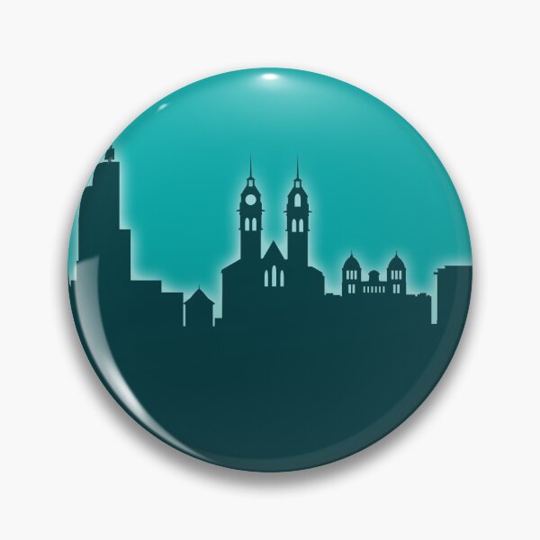 Item preview, Winterthur Switzerland Skyline designed and sold by ArtPrints.