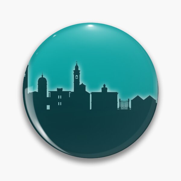 Item preview, Lugano Switzerland Skyline designed and sold by ArtPrints.