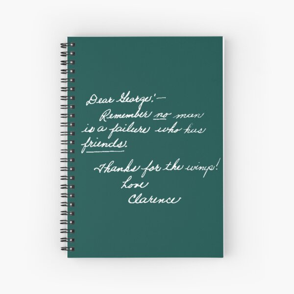 Item preview, Dark Green It's A Wonderful Life Movie Quote about Friends designed and sold by junepillows.