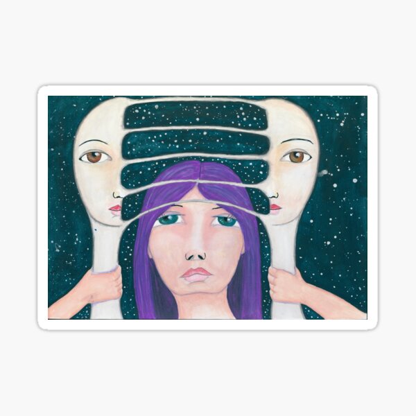 Masks we wear Sticker