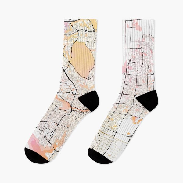 Item preview, Calgary Canada Street Map Art Watercolor Color designed and sold by IvonDesign.