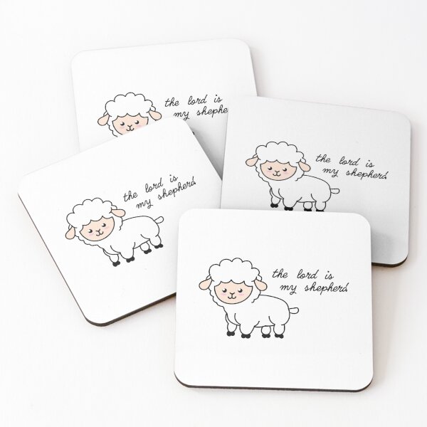 Item preview, The Lord is My Shepherd — Christian Psalm 23 designed and sold by Modern World Catholic.