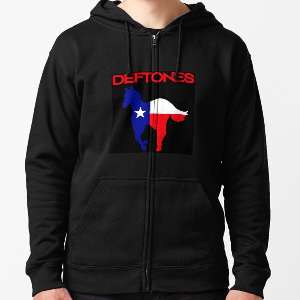 deftones red hoodie