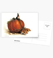 Pumpkin Goblin Postcards