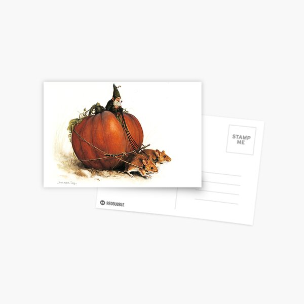 Pumpkin Goblin Postcard