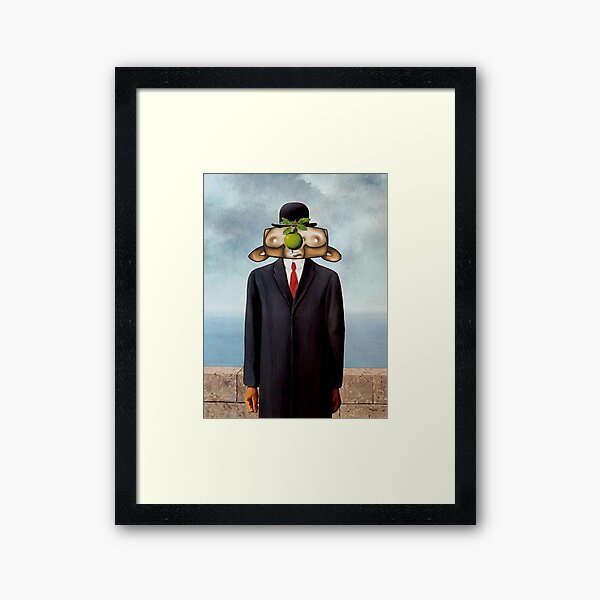 The Son of Monkey Card Framed Art Print
