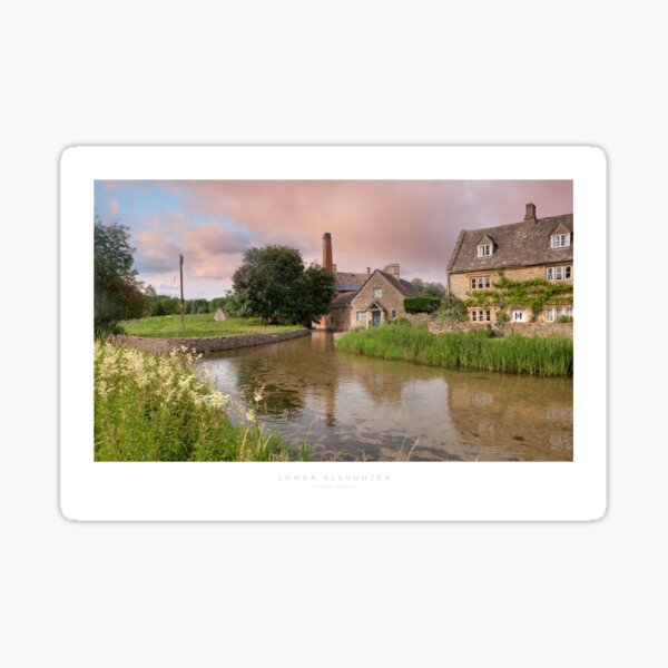 Lower Slaughter, Gloucestershire Sticker