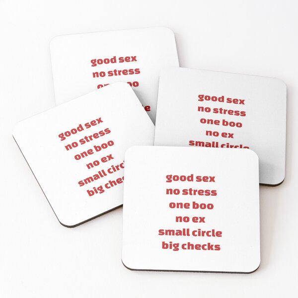 Item preview, Good sex No stress one boo no ex small circle big checks shirt. designed and sold by PrettyPk.