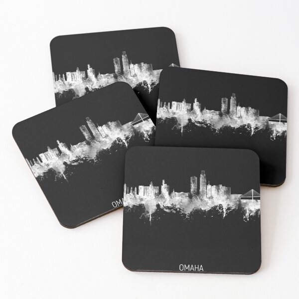 Item preview, Omaha Nebraska Skyline designed and sold by ArtPrints.