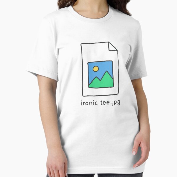 Item preview, Ironic T-shirt Jpeg Error    designed and sold by Gamma-Ray.