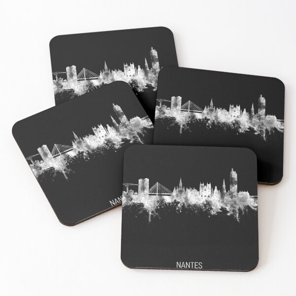 Item preview, Nantes France Skyline designed and sold by ArtPrints.