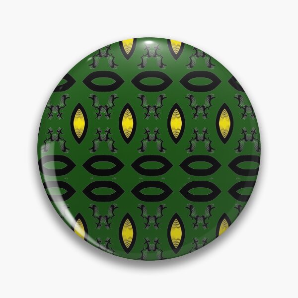 Item preview, Amazonian. Tessellating. Geometrical. Repeating. Black, Yellow, Green Pattern  designed and sold by shirtdan.