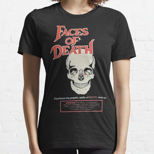 Faces of Death - Cover Art(1978)☆VHSGasm Video☆ | HORROR MERCH Essential T-Shirt