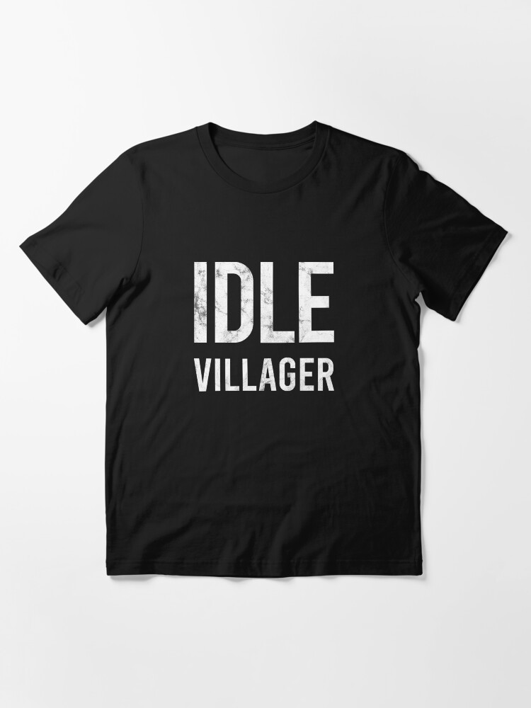 Alternate view of Idle Villager Essential T-Shirt