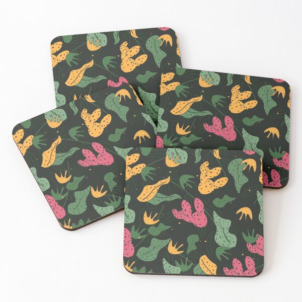 Item preview, Colorful cactus leaves pattern designed and sold by Illutino.