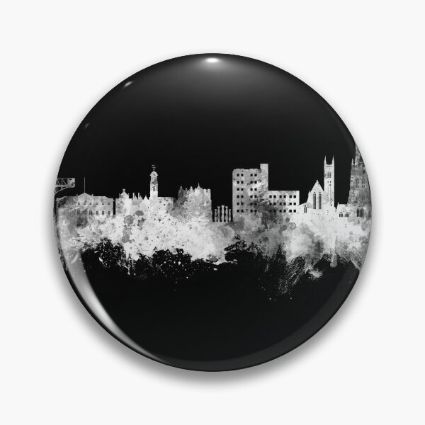 Item preview, Warrington England Skyline designed and sold by ArtPrints.