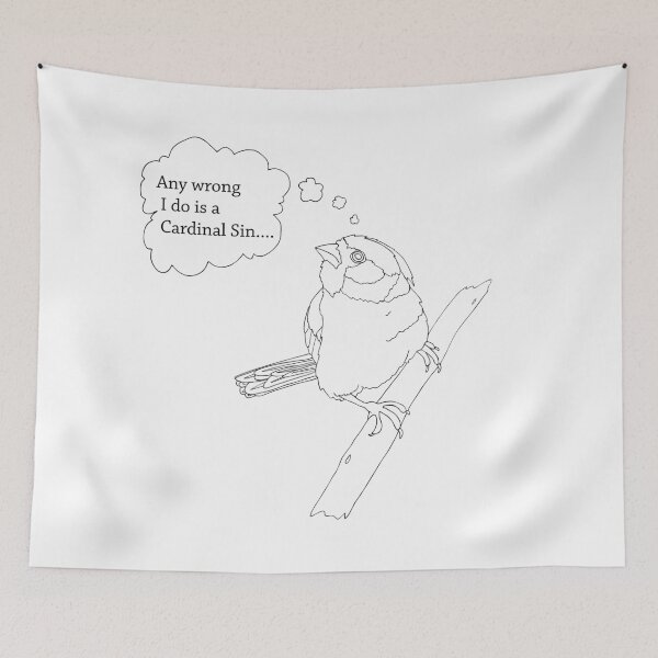 Item preview, Any wrong I do is a Cardinal sin designed and sold by nolessjess.