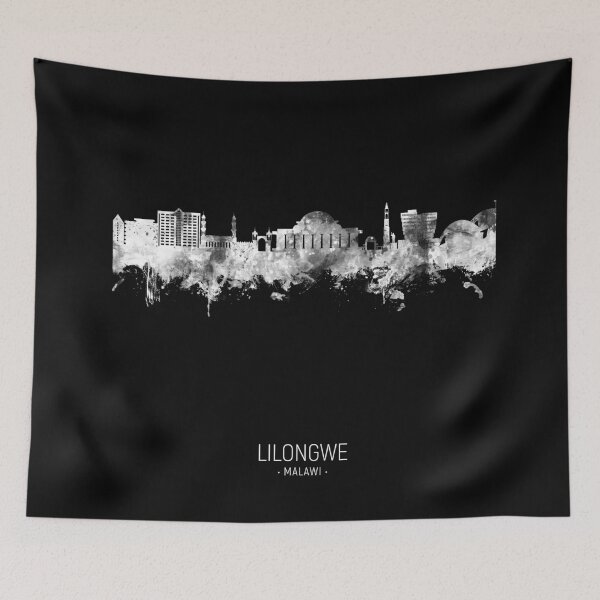 Item preview, Lilongwe Malawi Skyline designed and sold by ArtPrints.