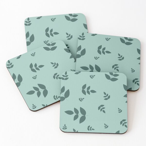 Item preview, Green leaves leaf pattern designed and sold by Illutino.