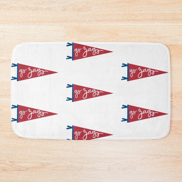 Item preview, Red Go Zags Pennant designed and sold by KimberlyTang.