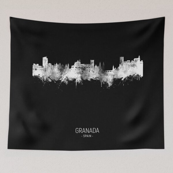 Item preview, Granada Spain Skyline designed and sold by ArtPrints.