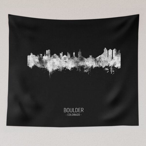 Item preview, Boulder Colorado Skyline designed and sold by ArtPrints.